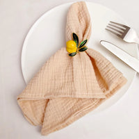 Serviette de table coton style coréen lot 10