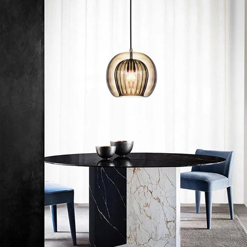 lustre moderne en verre pour un intérieur créatif - vue 4 sur 15