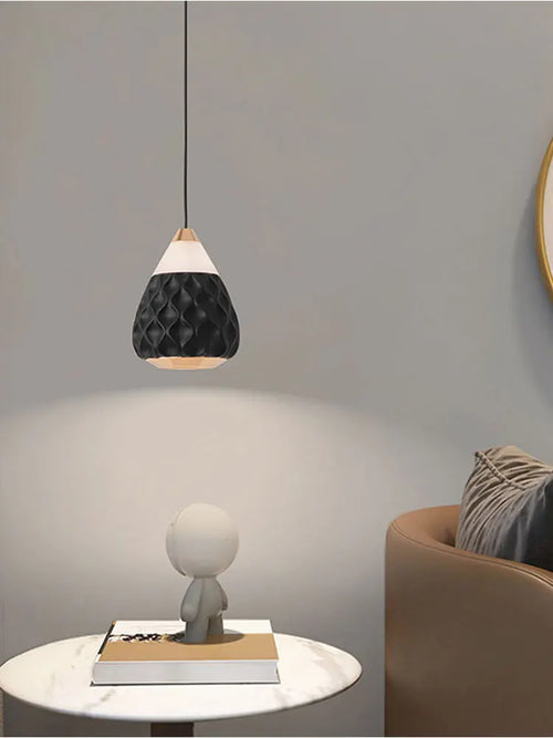 lustre créatif en pignons de pin pour décoration moderne - vue 4 sur 11