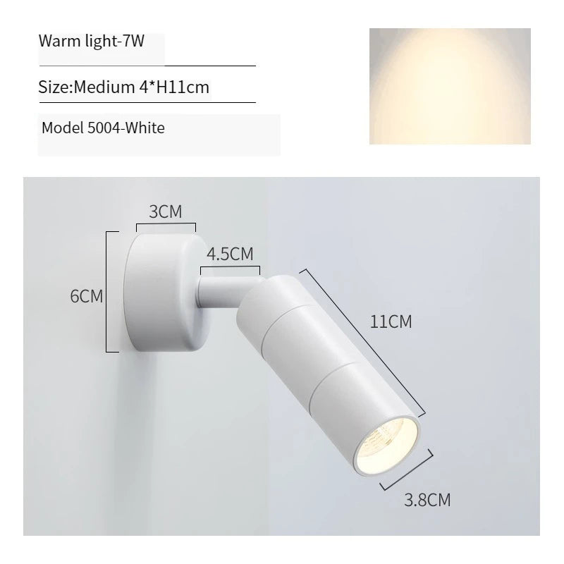 applique murale led moderne rotative pour décoration intérieure - vue 19 sur 20