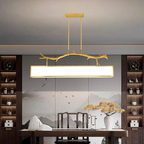 lustre led moderne suspension pour éclairage intérieur - vue 5 sur 9