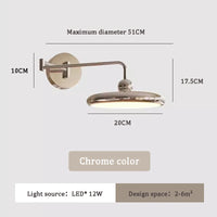 applique murale pliable nordique à led rétractable moderne