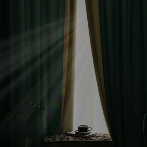Rideau occultant moderne style ins pour salon chambre - vue 6 sur 13