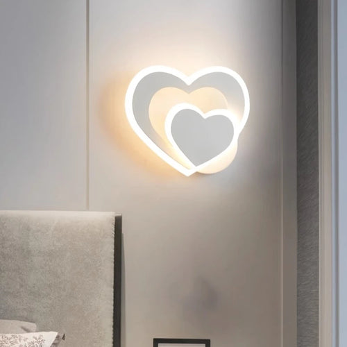 Applique LED en forme de coeur - vue 2 sur 12