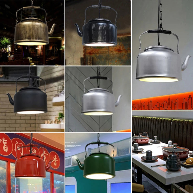 suspension en fer design moderne pour décoration industrielle - vue 4 sur 12