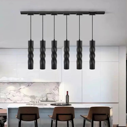 suspension led cylindrique à intensité variable pour décoration intérieure - vue 4 sur 10