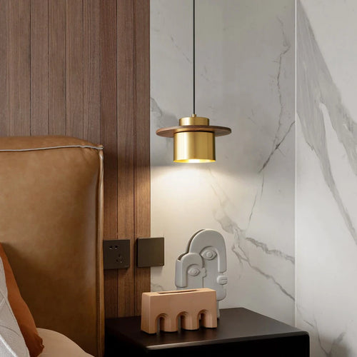 suspension en cuivre design moderne pour bar et restaurant - vue 4 sur 7