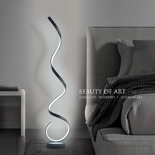 Lampadaire à bande LED moderne - vue 6 sur 8