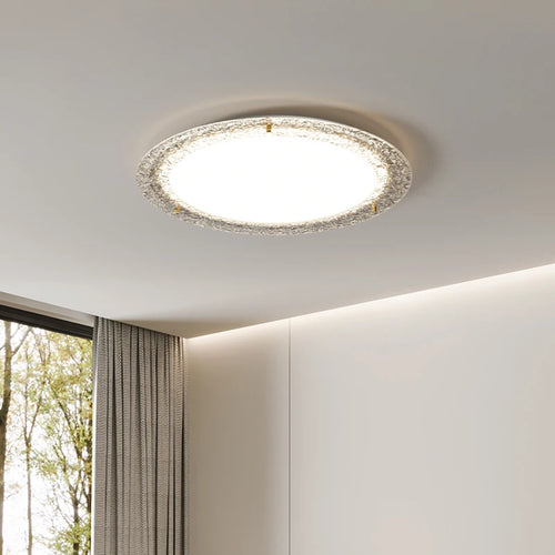 plafonnier led en cristal moderne et luxueux pour intérieur - vue 3 sur 7