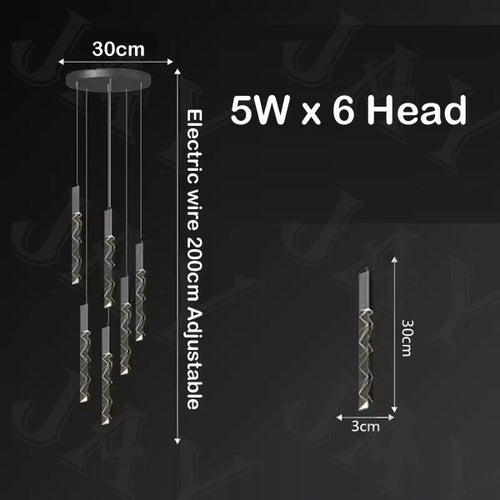 lustre en cristal de luxe à led pour un éclairage élégant - vue 12 sur 17