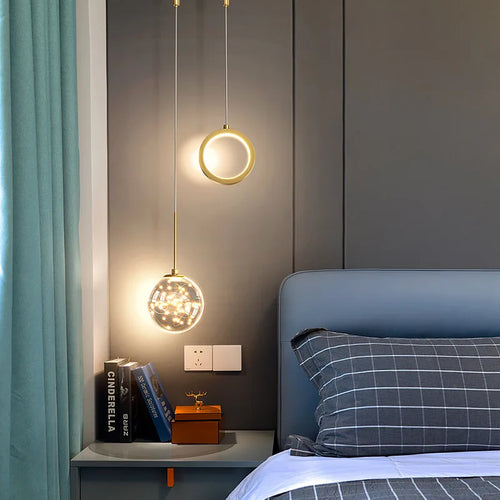 Suspension LED au design nordique moderne - vue 3 sur 14