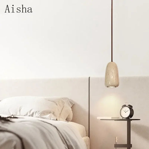 suspension décorative en pierre pour intérieur élégant - vue 5 sur 7