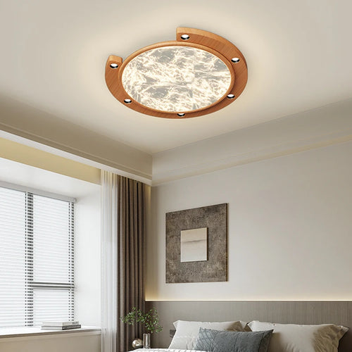 plafonnier led minimaliste protection des yeux éclairage intérieur moderne - vue 5 sur 12
