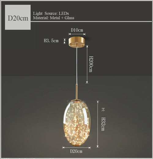 lustre de luxe en verre et laiton éclairage décoratif starlight