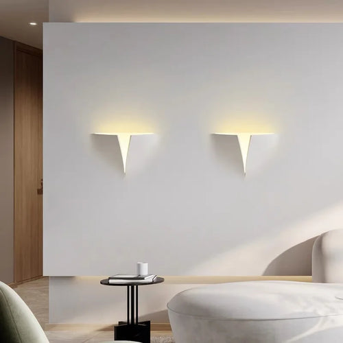 applique murale led créative en gypse pour hôtel et allée - vue 2 sur 6