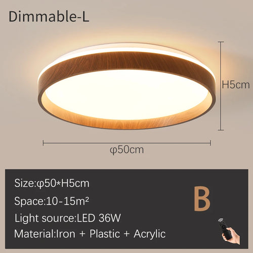 Plafonniers lune moderne LED à intensité variable - vue 17 sur 17