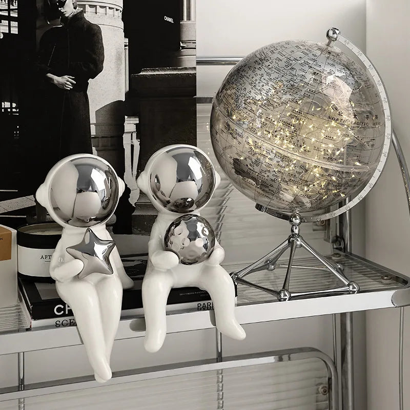 décoration globe terrestre lumineux pour apprentissage moderne éducatif - vue 6 sur 9