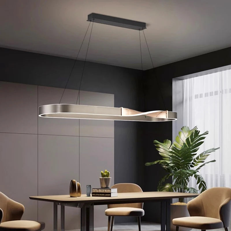 lustre Moderne led décoratif éclairage intérieur - vue 3 sur 6