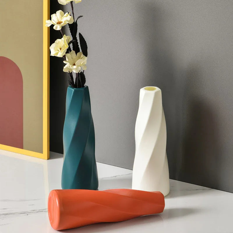 vase léger pour décoration arrangement floral et fleurs séchées - vue 1 sur 9