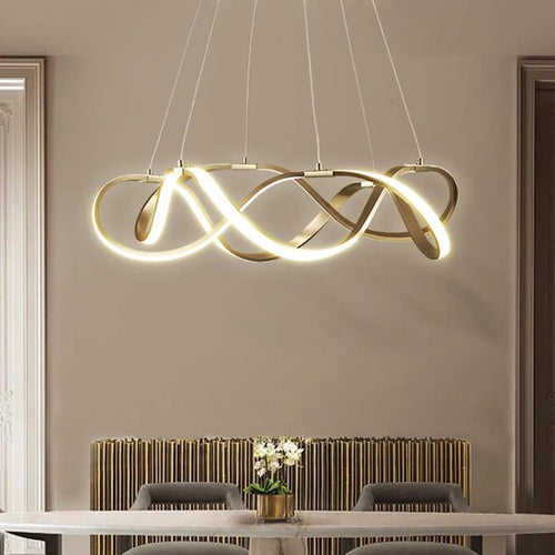 Lustre LED suspendue moderne style europe du nord - vue 5 sur 12