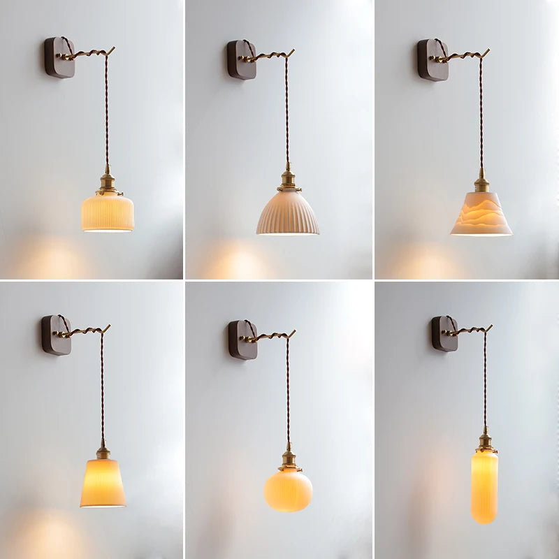 Applique LED style japonais IWHD - vue 6 sur 23