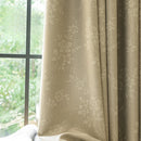 Rideau occultant floral moderne pour salon chambre