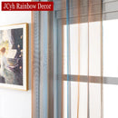 Voilage en tulle brodé moderne pour salon chambre