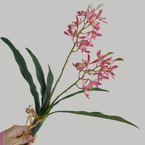 orchidée papillon artificielle pour décoration de mariage et fête - vue 3 sur 10