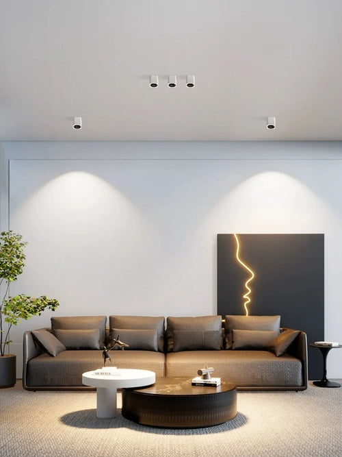 mini projecteur led anti-éblouissement monté en surface pour intérieur - vue 3 sur 14