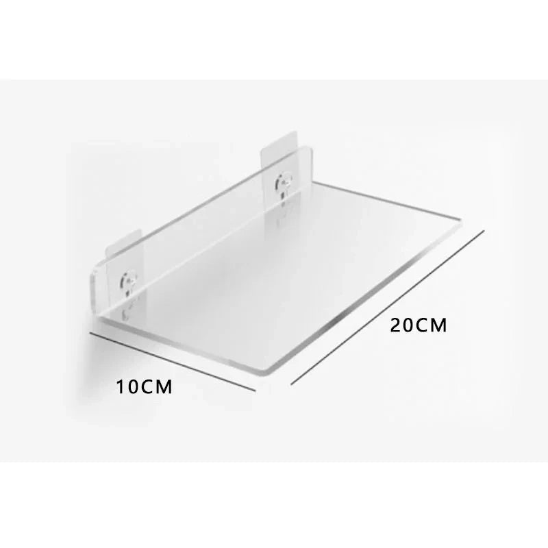 étagère murale décorative moderne en acrylique coloré