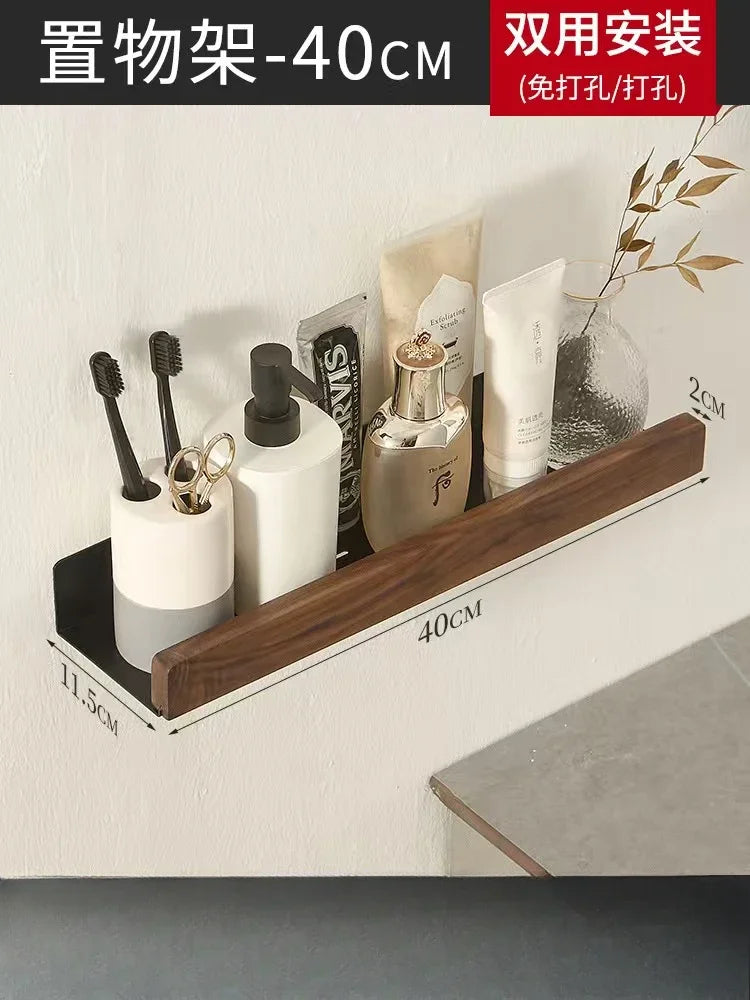 ensemble de quincaillerie en bois pour salle de bain - vue 8 sur 18