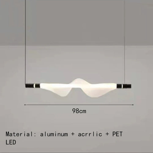 lustre design art déco suspendu pour cuisine et bar - vue 18 sur 22