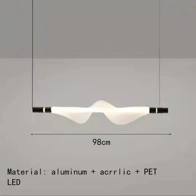 lustre design art déco suspendu pour cuisine et bar - vue 17 sur 22