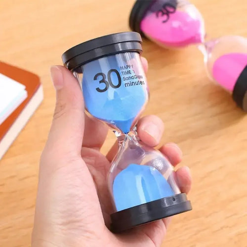 montre de sable sablier horloge de cuisine décoration cadeau pour enfants - vue 2 sur 11