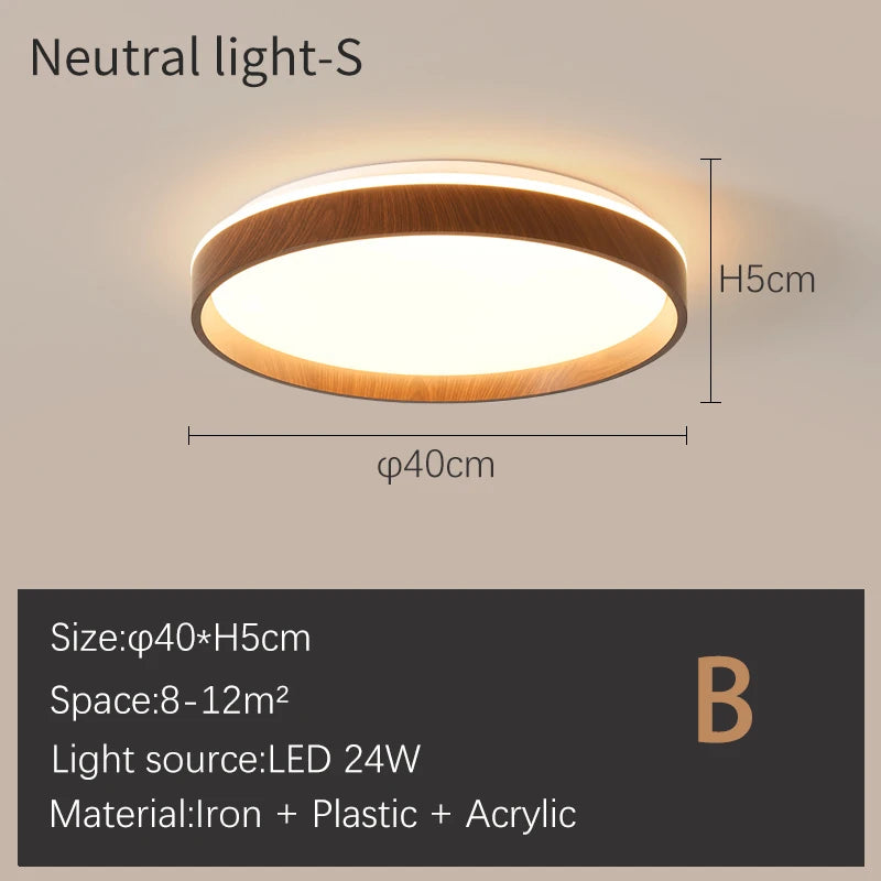 Plafonniers lune moderne LED à intensité variable - vue 11 sur 17
