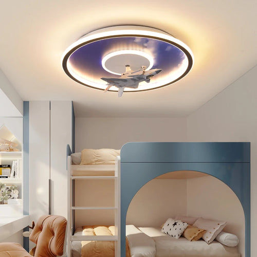 plafonnier moderne pour chambre d'enfants et décoration intérieure - vue 5 sur 8