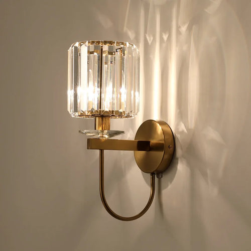 applique murale en cristal design pour intérieur élégant - vue 5 sur 8