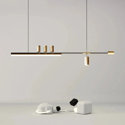 suspension led style nordique idéales pour table alimentaire - vue 2 sur 6