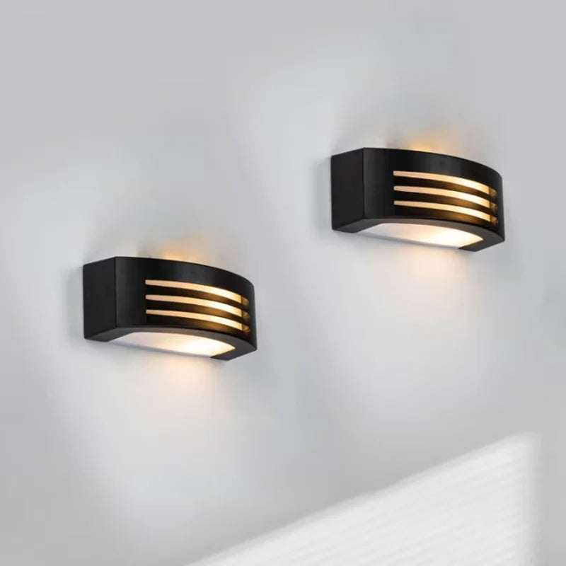 applique murale led moderne étanche pour intérieur et extérieur - vue 5 sur 8