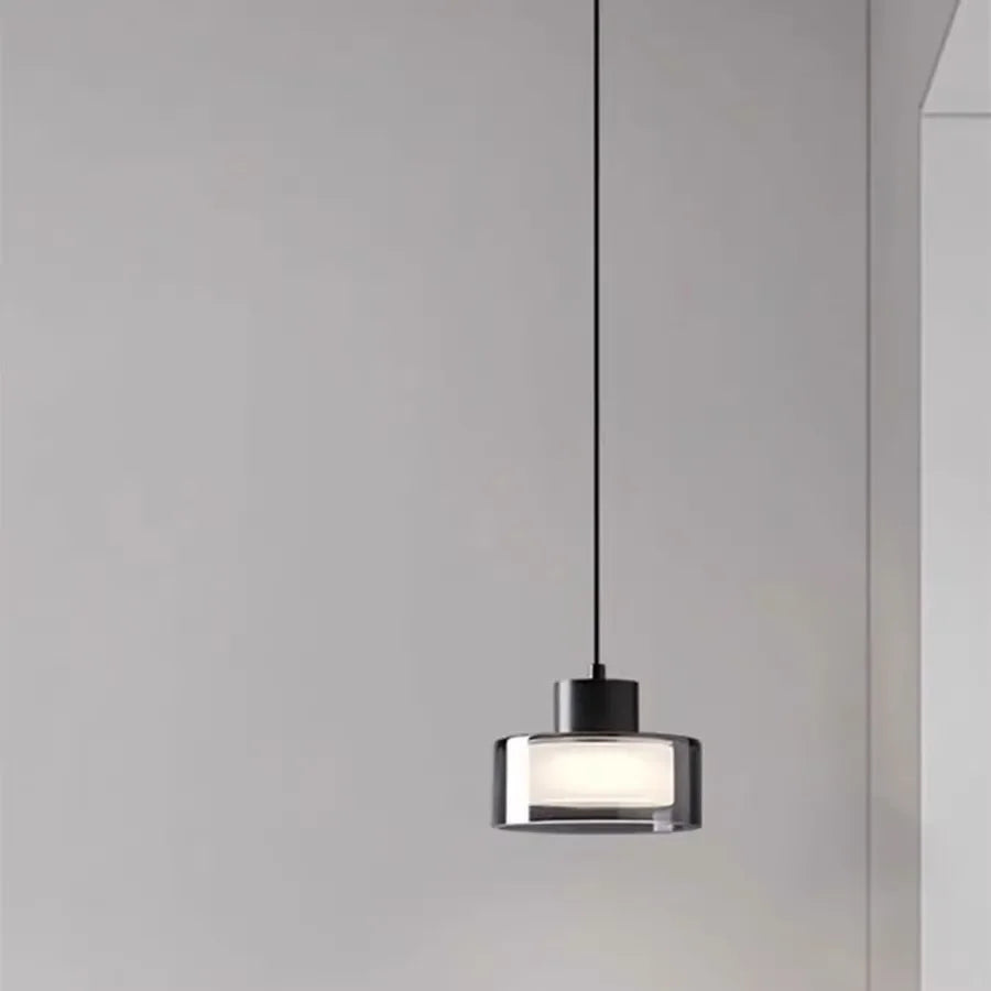 lustre led décoratif suspension éclairage intérieur moderne - vue 5 sur 10
