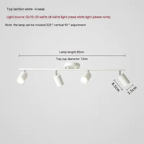 haoze gu10 led plafonniers maison magasin - vue 12 sur 17