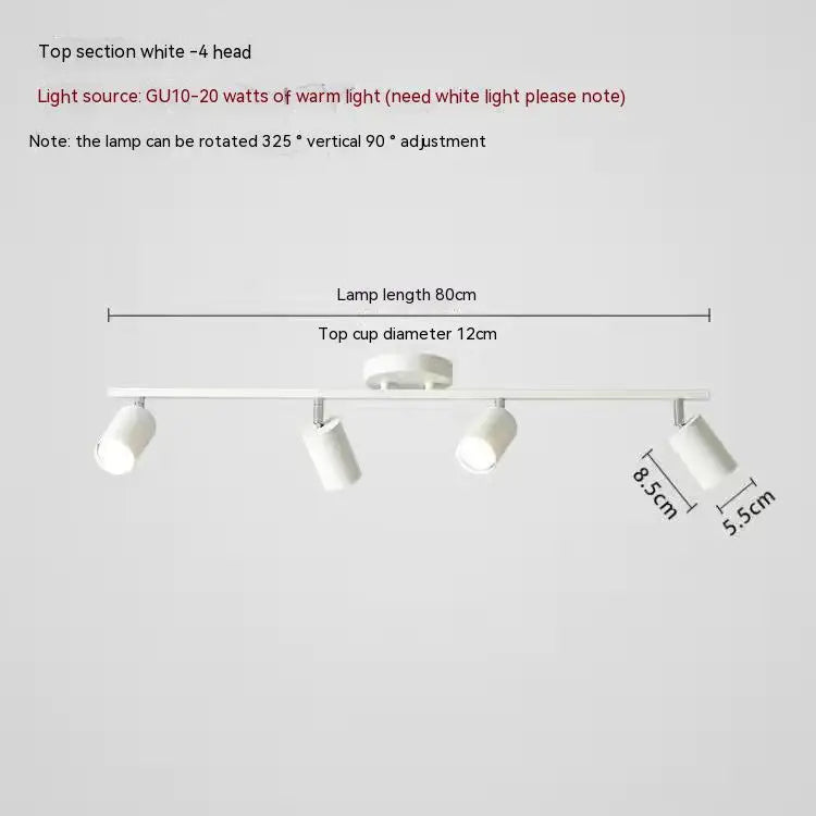 haoze gu10 led plafonniers maison magasin - vue 11 sur 17
