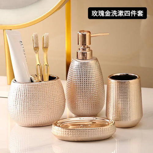ensemble d'accessoires en céramique pour salle de bain hôtels - vue 12 sur 11