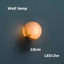 lustre suspendu led marbre géométrique intensité variable