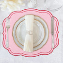 Serviette de table lot 4 coton lin style washa