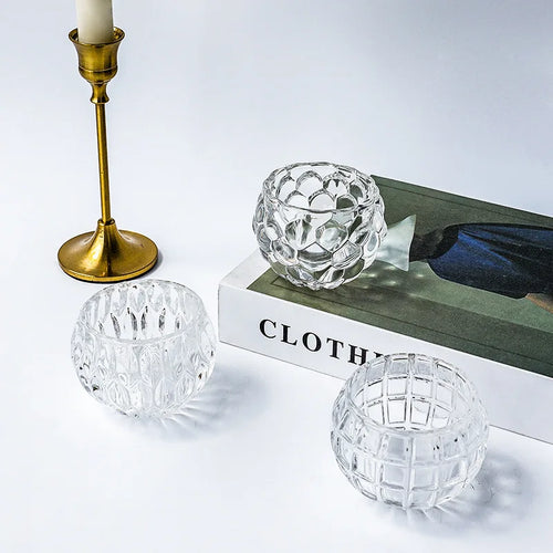 lampe citrouille sphérique en verre pour décorations artisanales - vue 5 sur 11