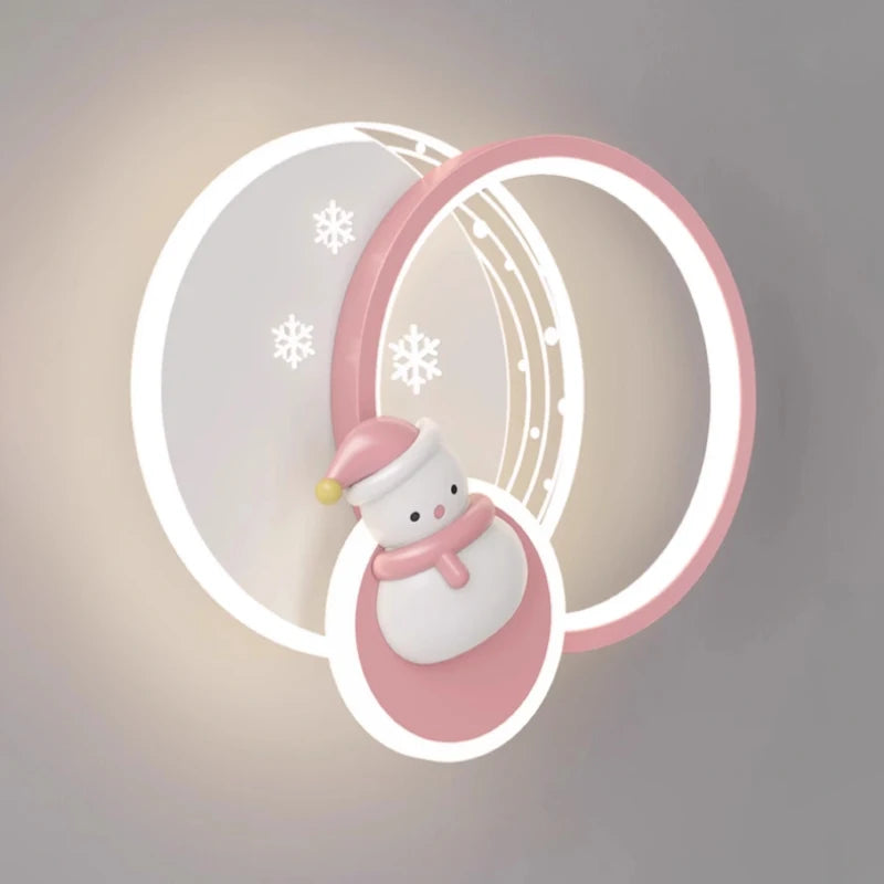 lampe de chevet mignonne pour chambre de princesse avec nœud rose - vue 6 sur 12