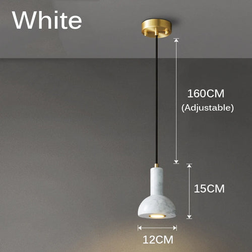 suspension rétro créative en forme de lampe de poche - vue 9 sur 8