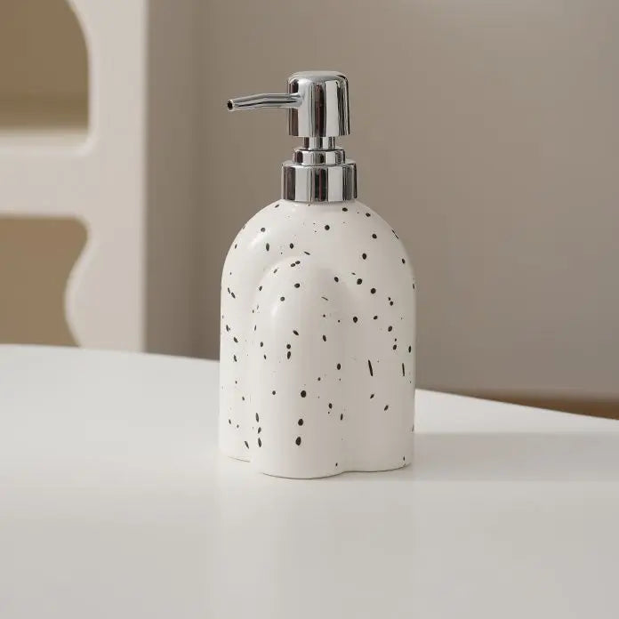 distributeur de savon en céramique portable pour shampoing et eau - vue 7 sur 21