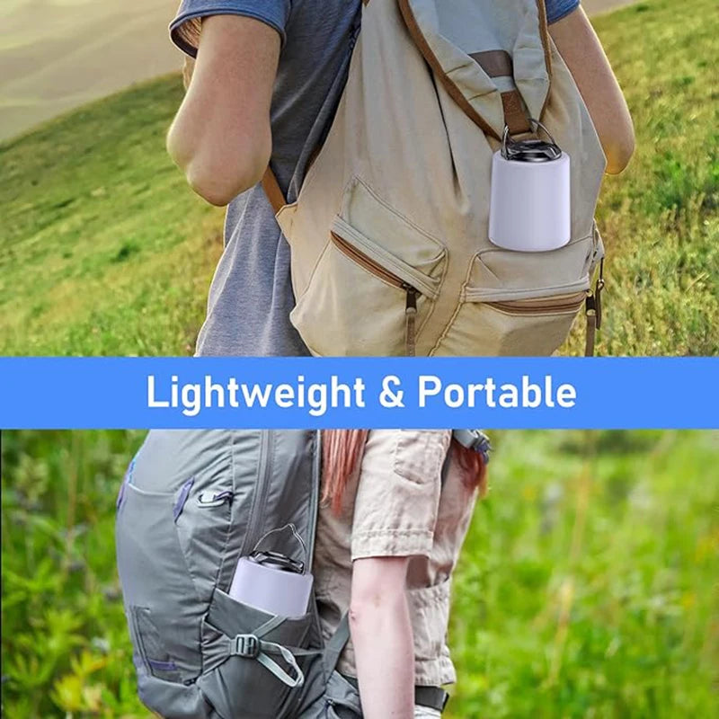 lampe rechargeable usb pour camping et activités extérieures - vue 6 sur 6
